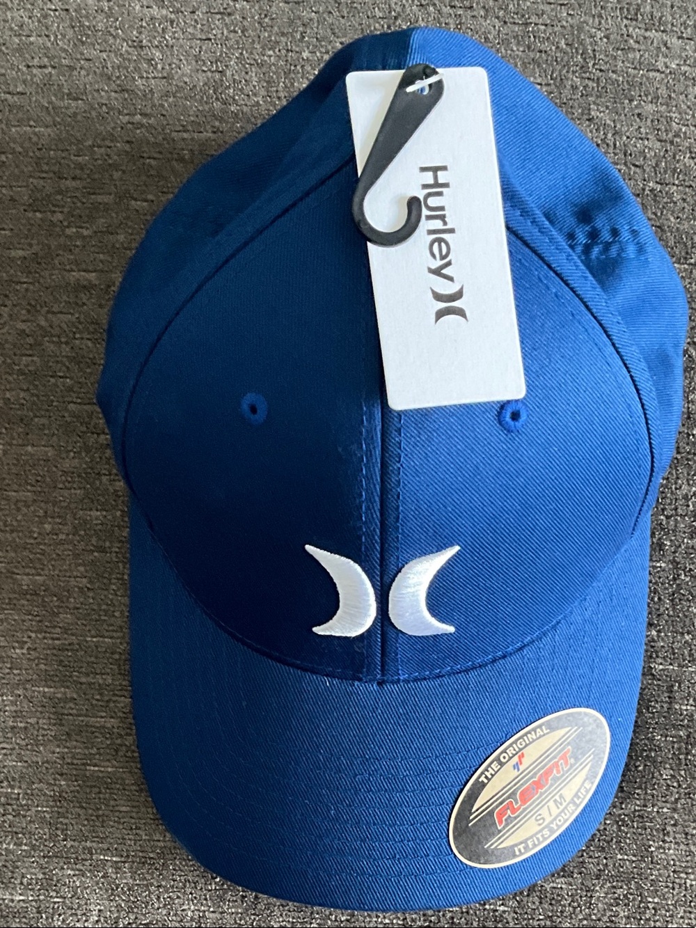Hurley Royal Blue Curved-Brim Logo Cap